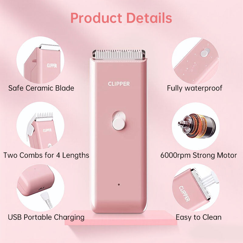 🐾 Whisper-Quiet Cordless Pet Clippers 🐾