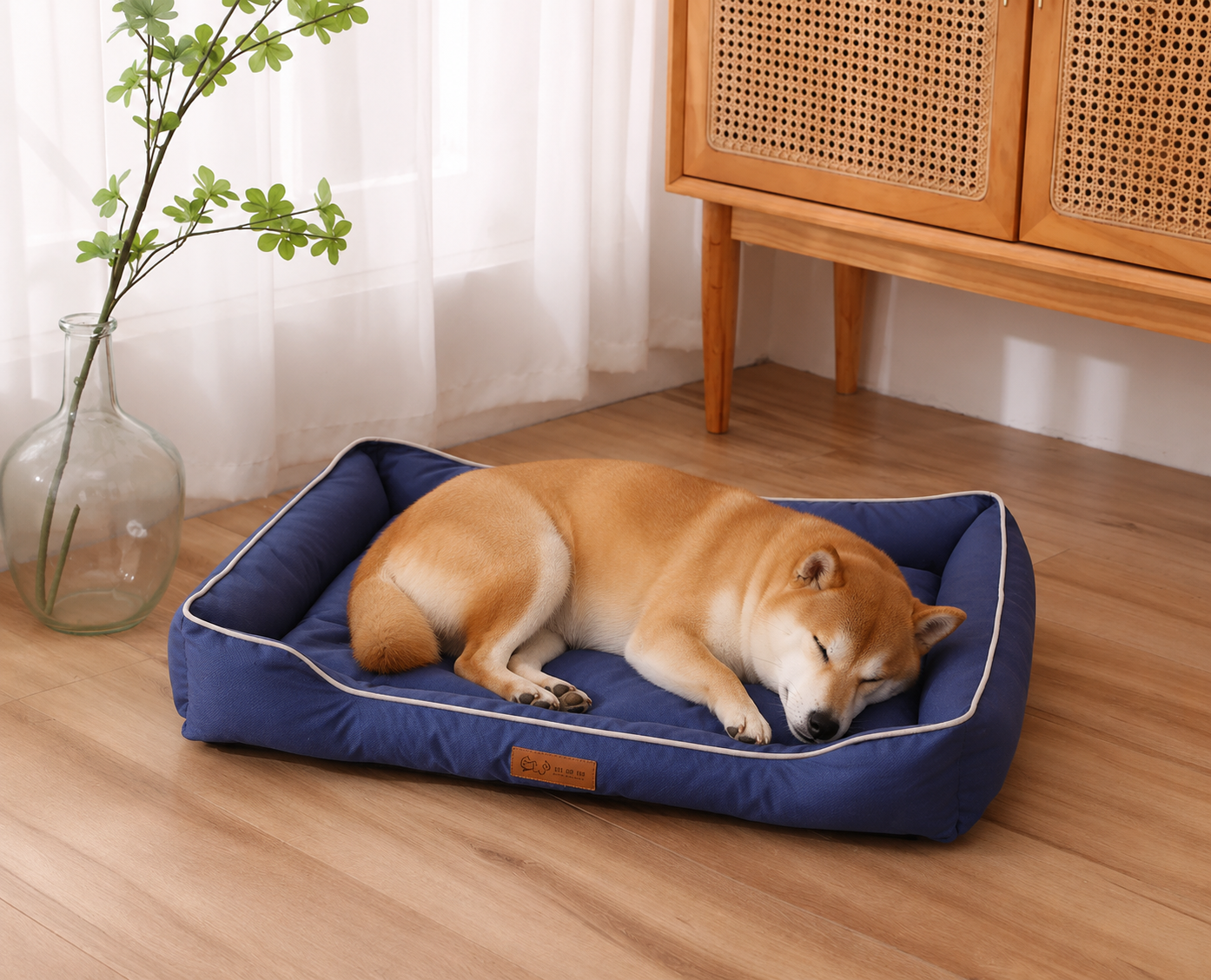 🐾 Double Cushion Plush Bed 🐾