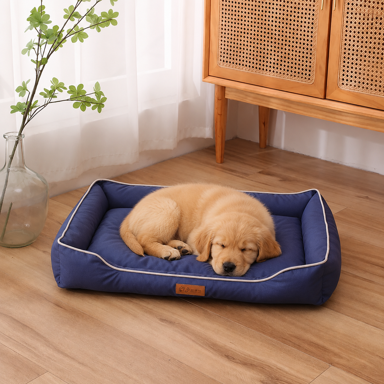 🐾 Double Cushion Plush Bed 🐾