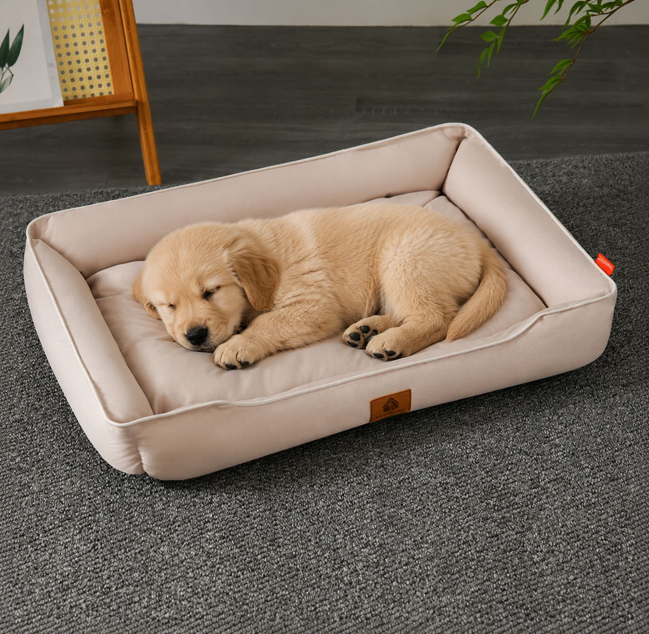 🐾 Double Cushion Plush Bed 🐾