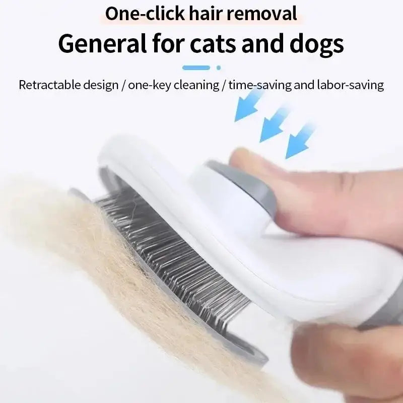 🐾 Self-Cleaning Pet Comb 🐾
