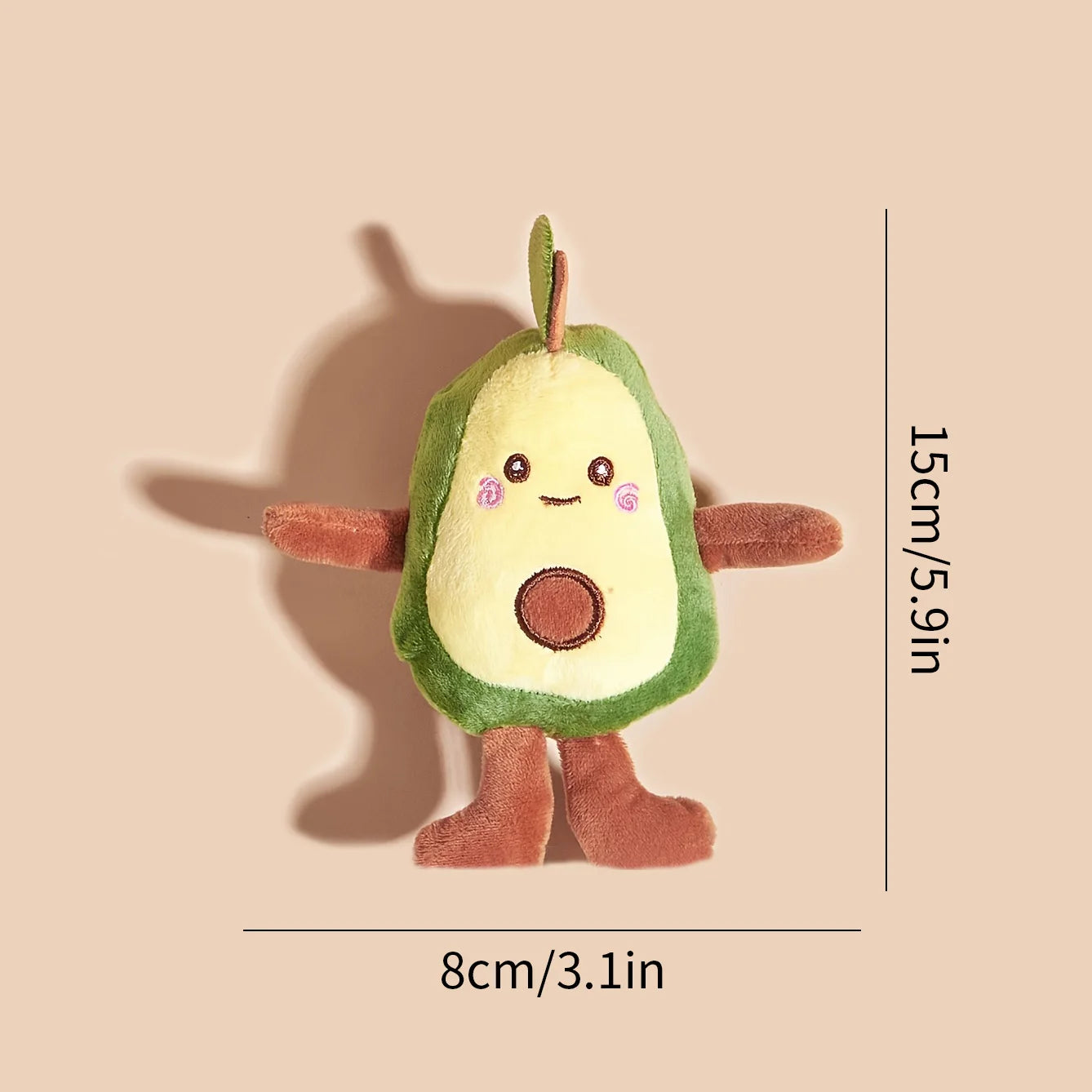 🐾 Squeaky Avocado Plush 🐾