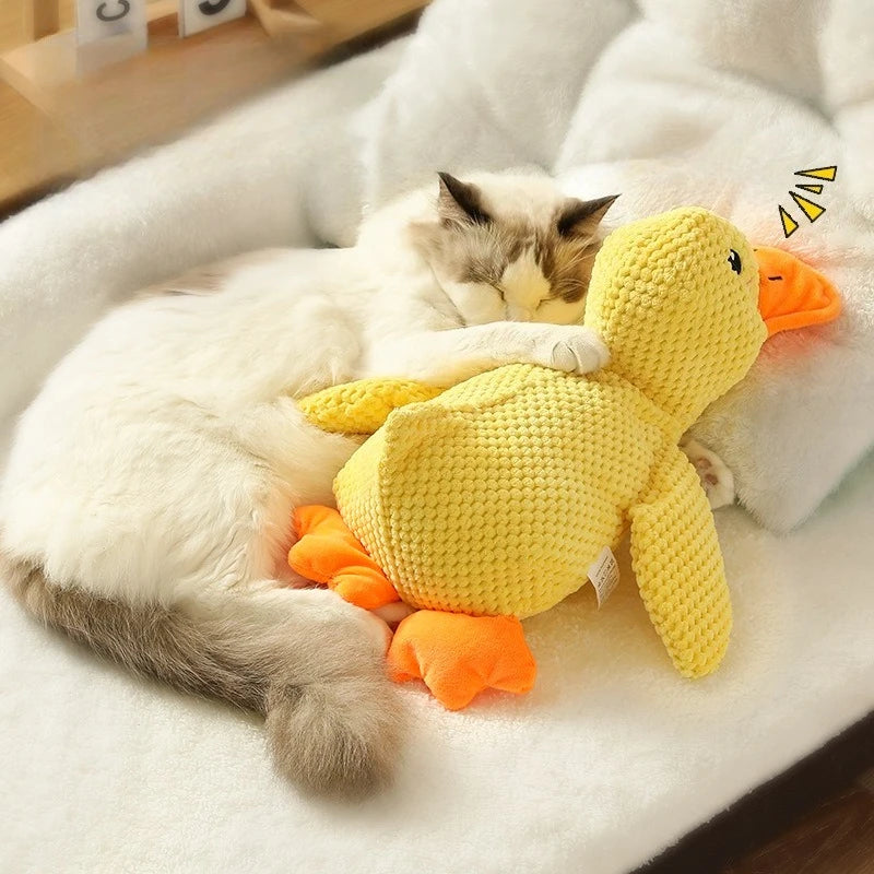 🐾 Squeaky Duck Plush 🐾