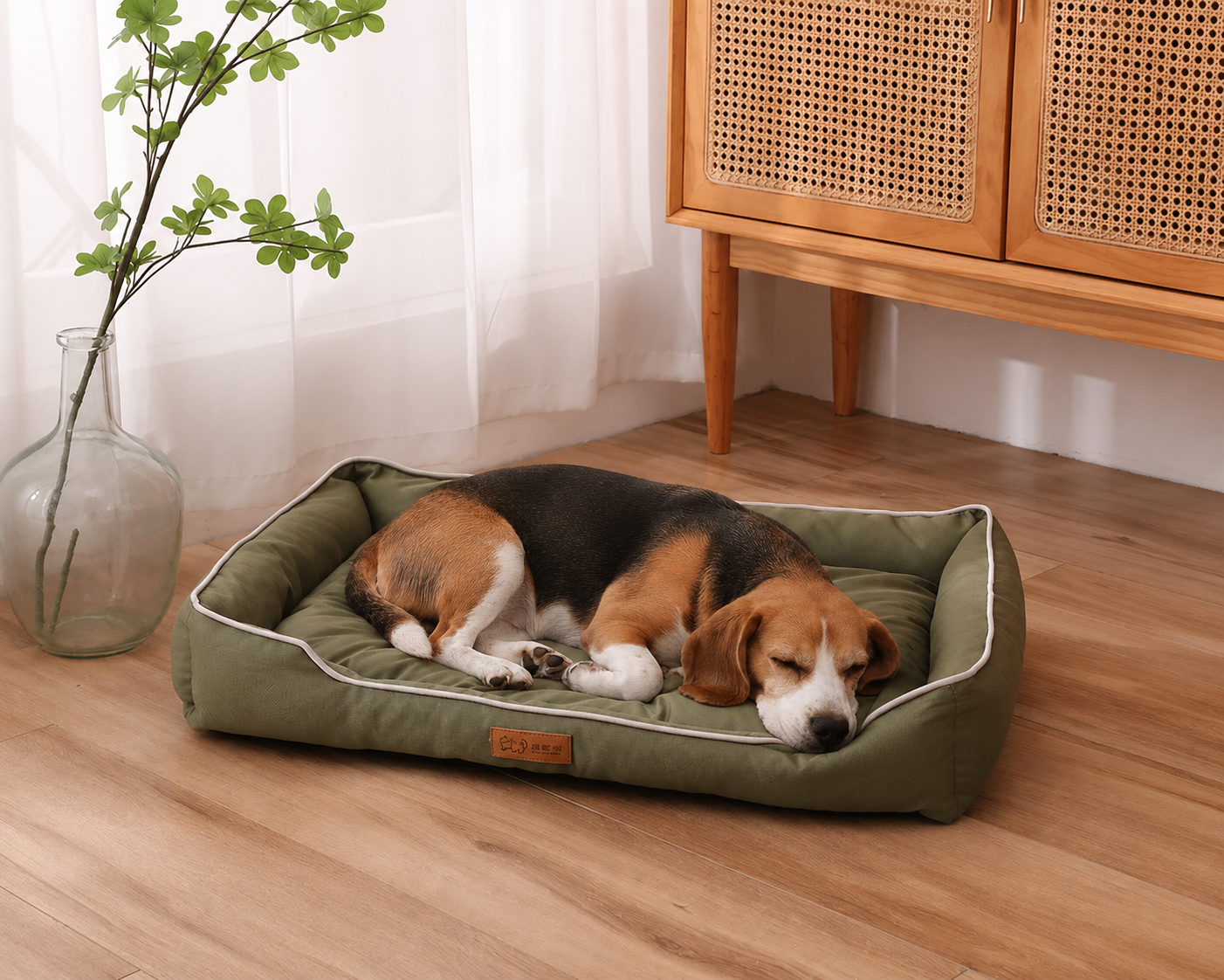 🐾 Double Cushion Plush Bed 🐾