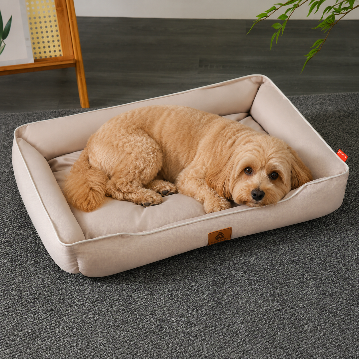 🐾 Double Cushion Plush Bed 🐾